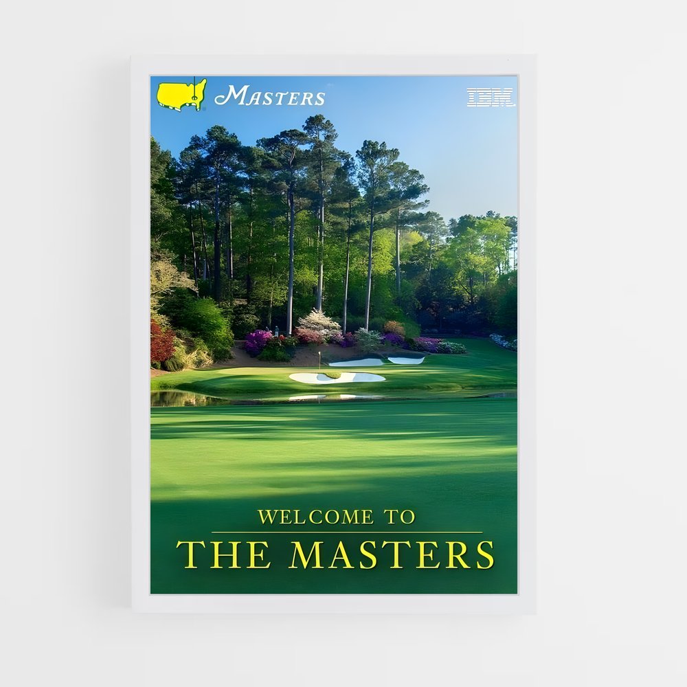Poster Augusta Dreams – affiche Golf (vue 3)